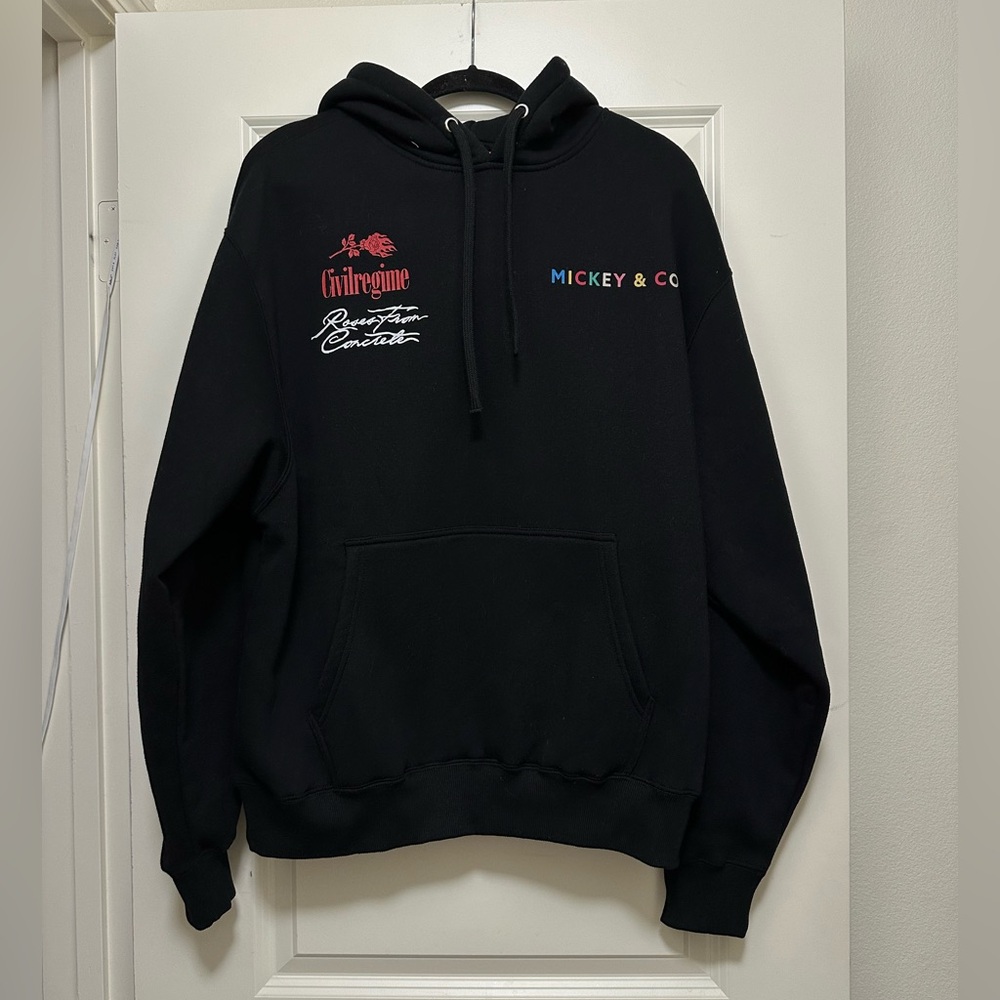 Civil Regime x Disney Mickey Mouse & Friends Black Graphic Hoodie - Picture 2 of 3